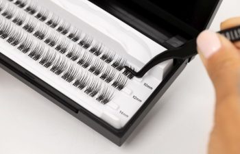 DIY predlepené mihalnice nanolash